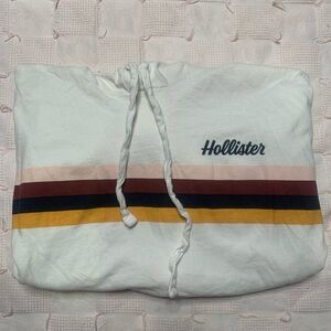 Hollister long sleeve hooded shirt